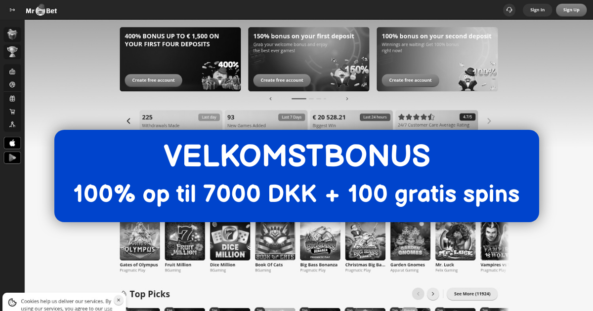 Mrbet Casino Danmark - Bedste Online Casino Oplevelse
